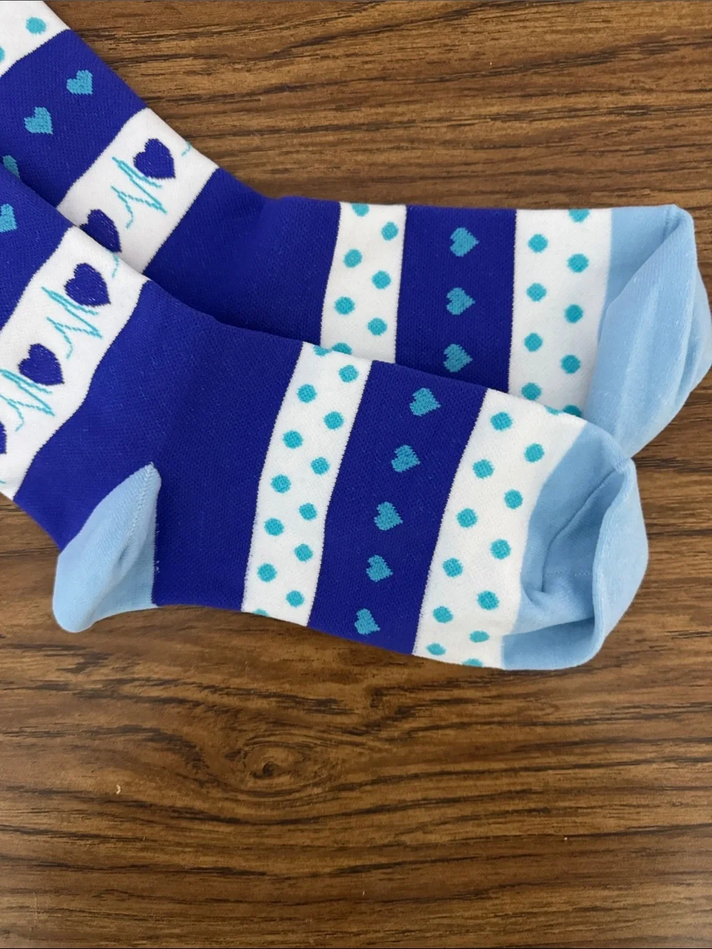 Nurse Wide Calf Scrub Life Socks New Plus Size 8-11